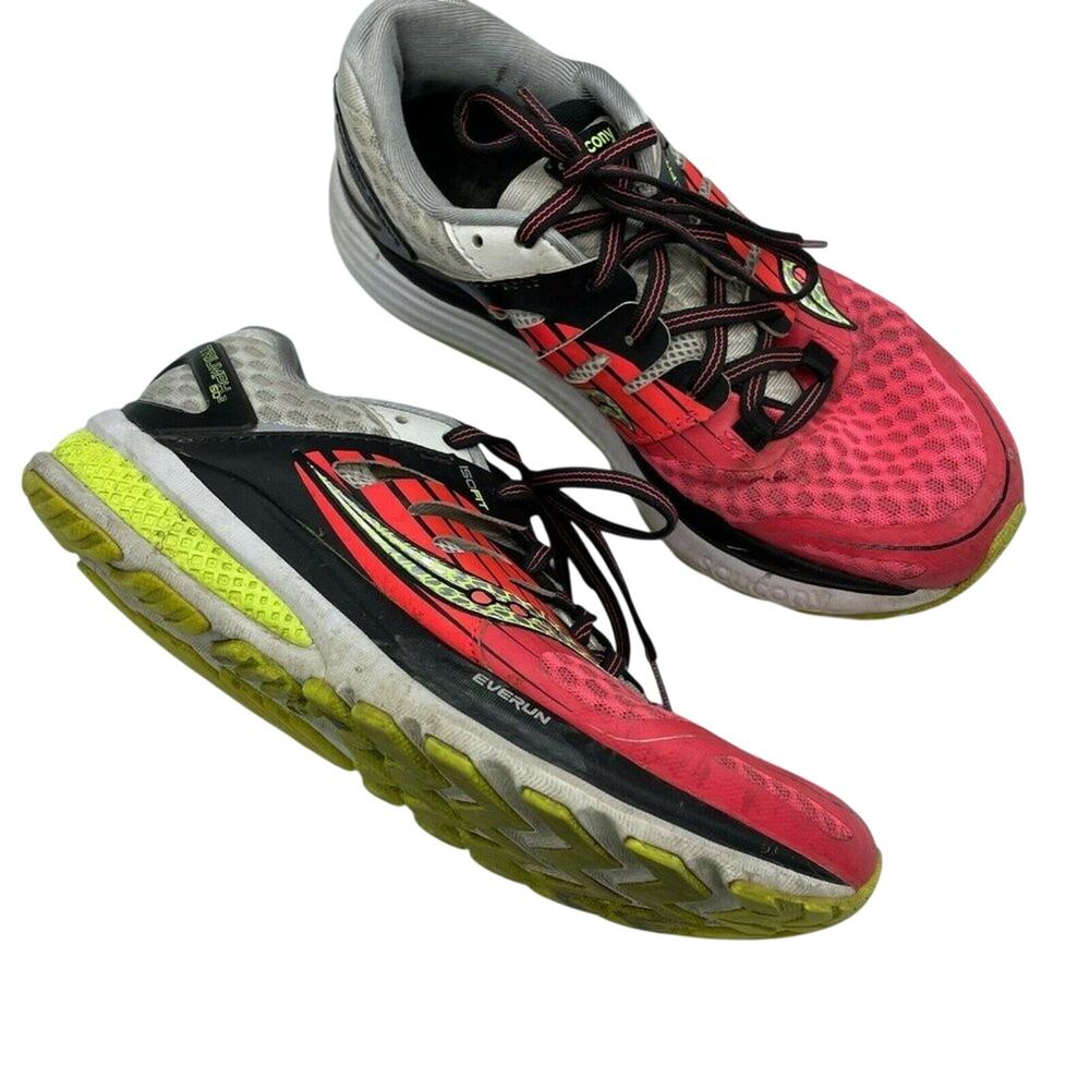 Saucony Triumph ISO 2 S10290-3 Pink Running Shoes Womens 8 Gorpcore